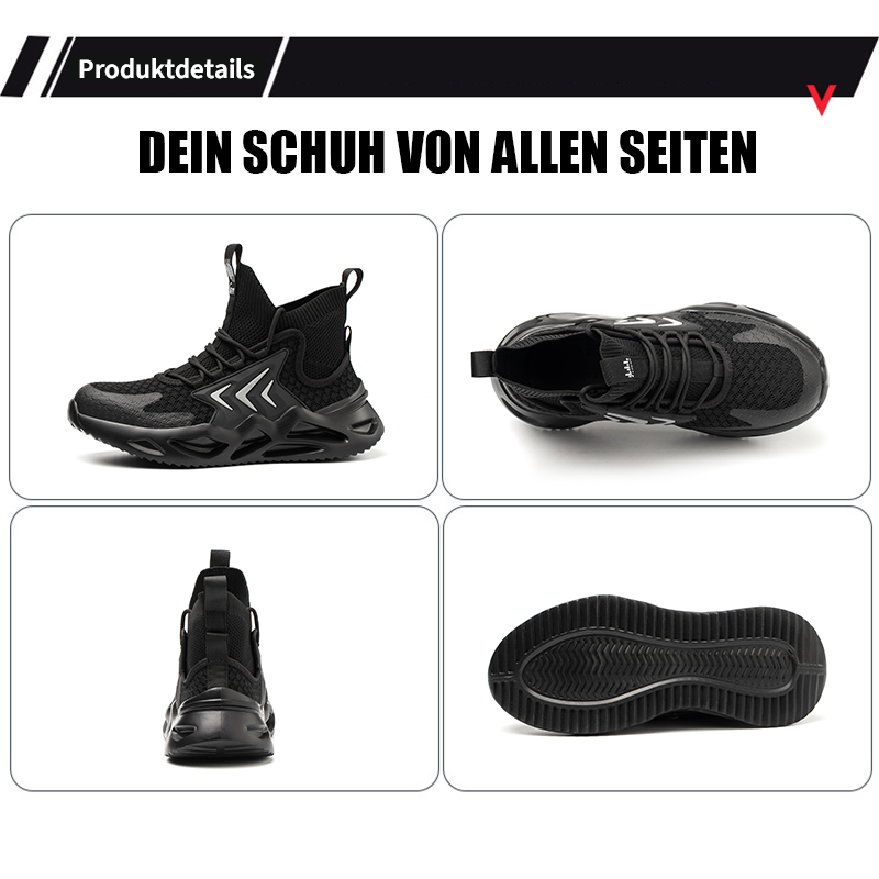 Breathable Woven Anti-Smashing Safety Shoes