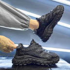 Women's Breathable Sports Shoes with Shock-Absorbing Sole and Distinct Tread