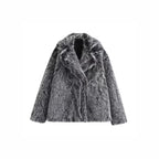 Women's Glamorous Faux Fur Coat