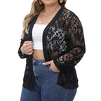 Women's Airy Lace Kimono