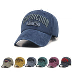 Men's Embroidered Cotton Baseball Cap