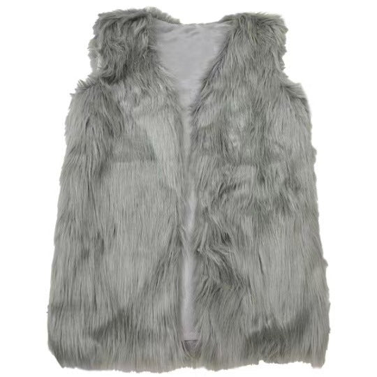 Women's Elegant Faux Fur Vest