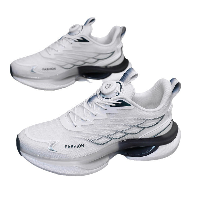 Women's Breathable Running Shoes with Quick-Lace System and Cushioned Sole
