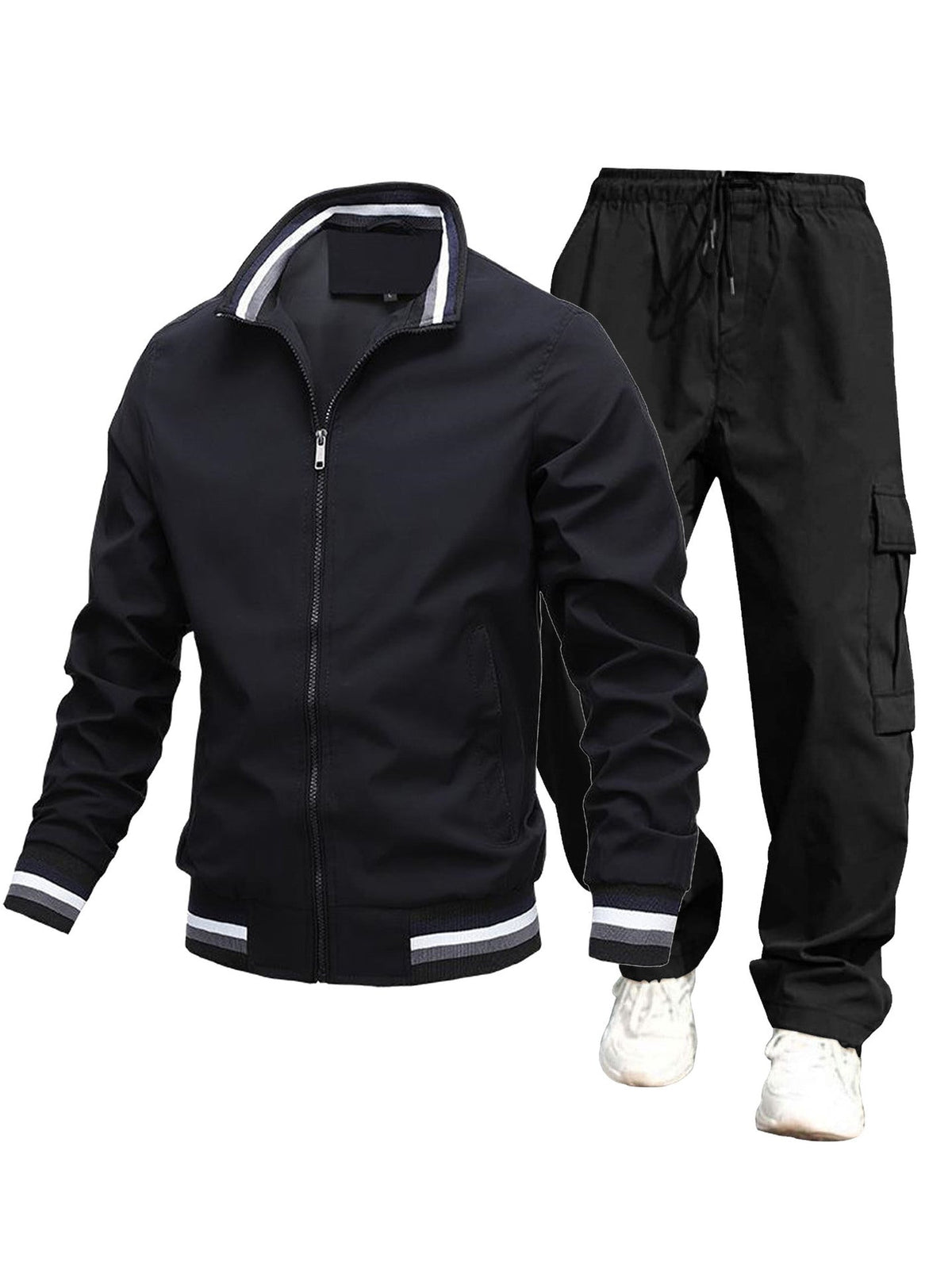 Men's Sports Jacket and Cargo Pants