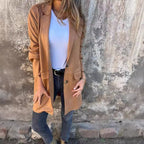 Women's Elegant and Comfortable Suede Blazer