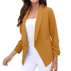 Elegant and Airy Asymmetrical Blazer