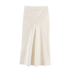 Women's Polka Dot Midi Skirt