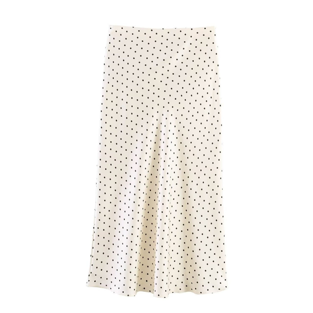 Women's Polka Dot Midi Skirt