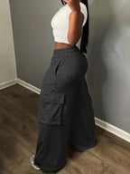 Women's Palazzo Cargo Pants