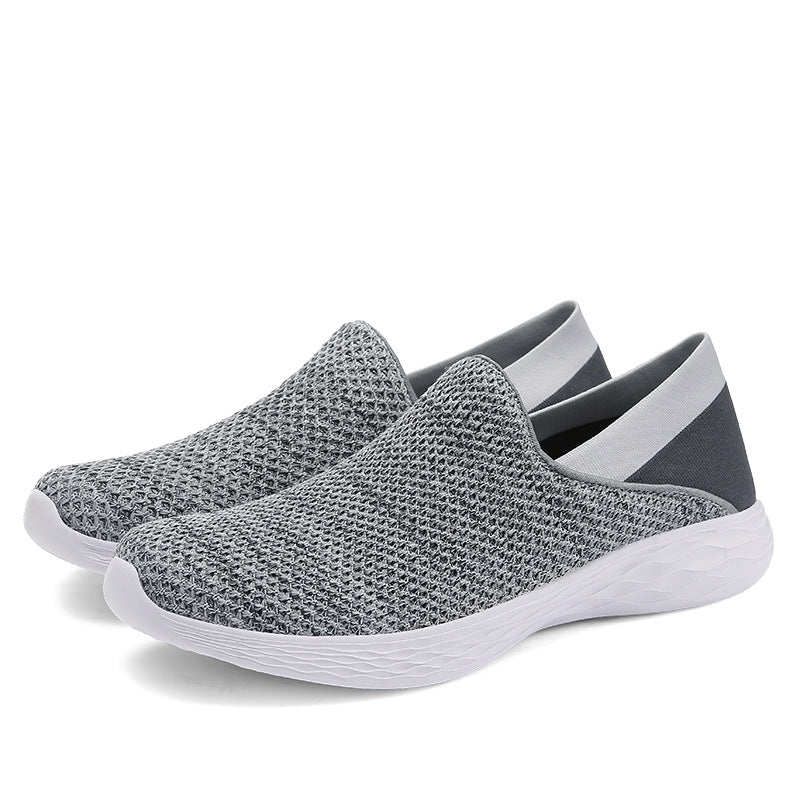 Women's Breathable Slip-On Sneakers with Flexible Sole Design