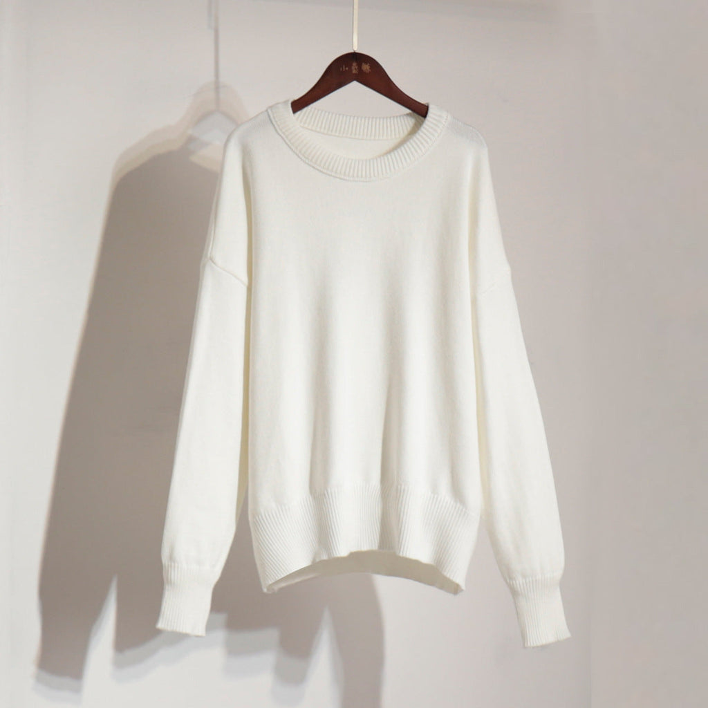 Women's Comfortable Oversized Knit Sweater
