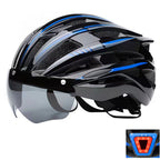 Bicycle Helmet with Integrated Visor and Innovative Ventilation System