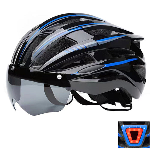Bicycle Helmet with Integrated Visor and Innovative Ventilation System