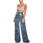 Women's Glitter Trend Outfit