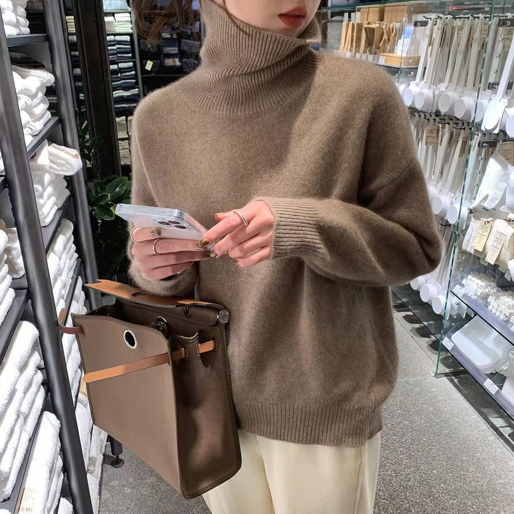Women's Casual Turtleneck Sweater