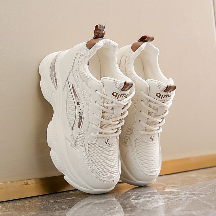 Women's Breathable Comfort Sneakers with Cushioned Sole