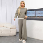 Women's Wide-Leg Loungewear Set