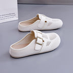 Women's Breathable Slippers with Adjustable Strap