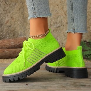 Women's Breathable and Comfortable Sneakers with Statement Sole