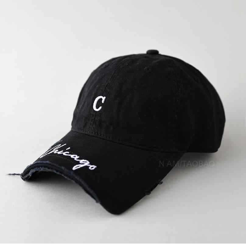 Men's Casual Distressed Baseball Cap