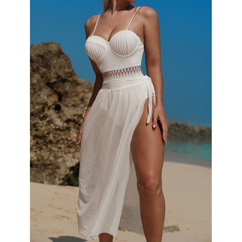 Women's Elegant Wrap-Design Swimsuit