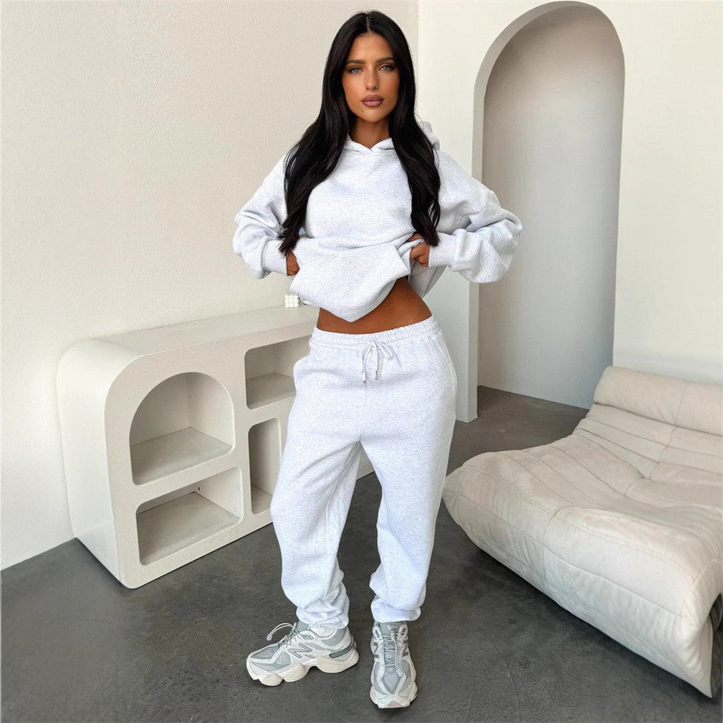 Women's Comfortable Hoodie and Jogging Pants Set