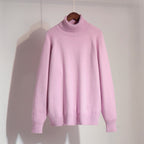 Women's Fine Knit High-Neck Pullover