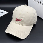 Men's Casual Stitch-Embellished Baseball Cap