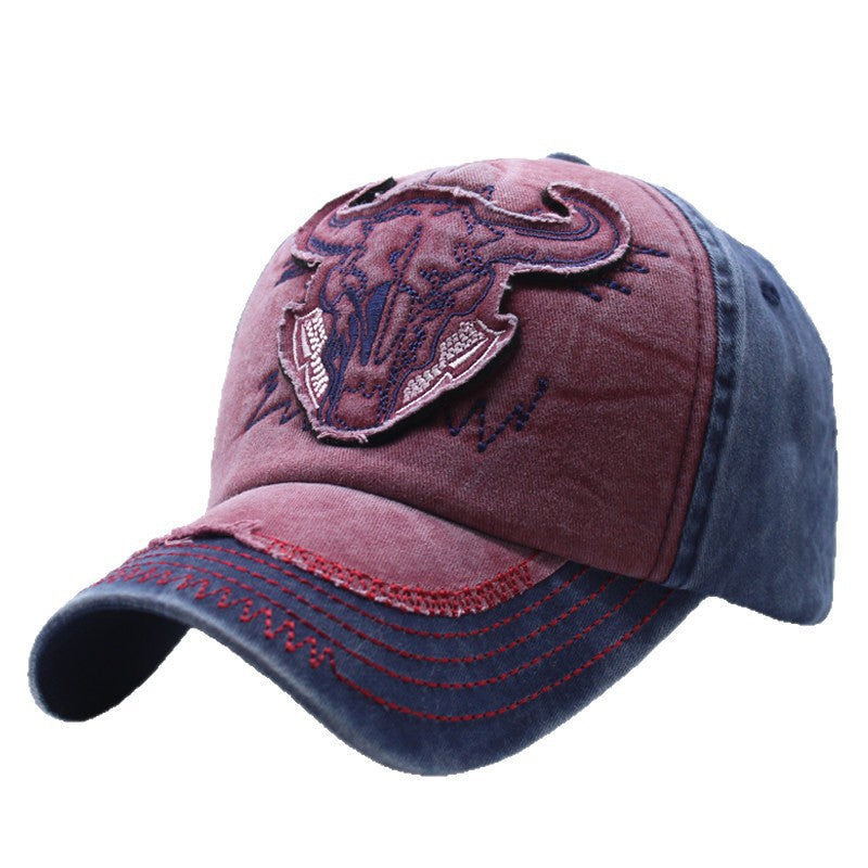 Men's Embroidered Western Style Cap