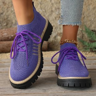 Women's Breathable and Comfortable Sneakers with Statement Sole