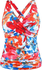 Women's Swimsuit with Wrap Cut and Figure-Flattering Design