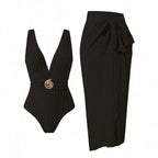 Women's Swimsuit with Exclusive Wrap Skirt