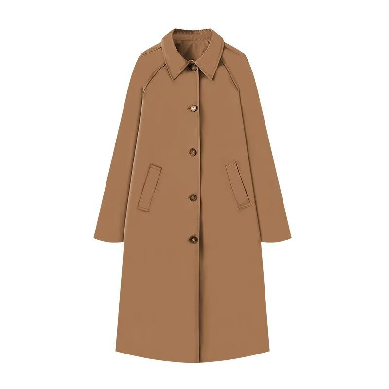 Elegant Transitional Jacket with Practical Pockets