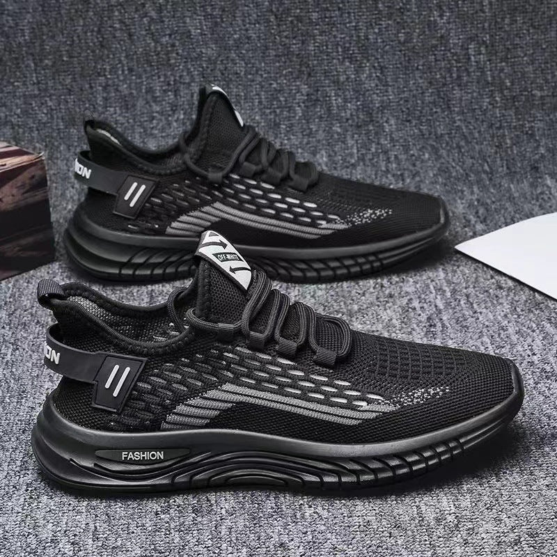 Women's Breathable Sports Sneakers with Elastic Upper and Cushioning Sole