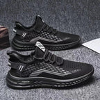 Women's Breathable Sports Sneakers with Elastic Upper and Cushioning Sole