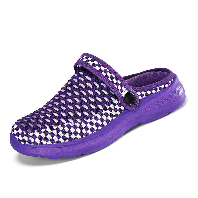 Women's Breathable Clogs with Adjustable Strap