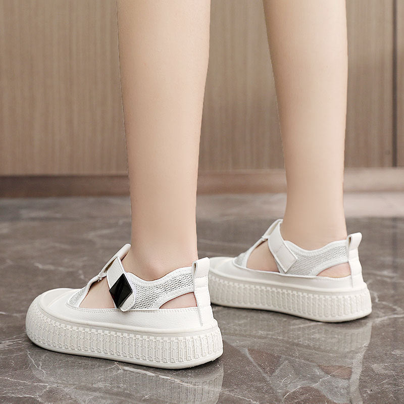 Women's Breathable Slingback Sneakers with Flexible Sole
