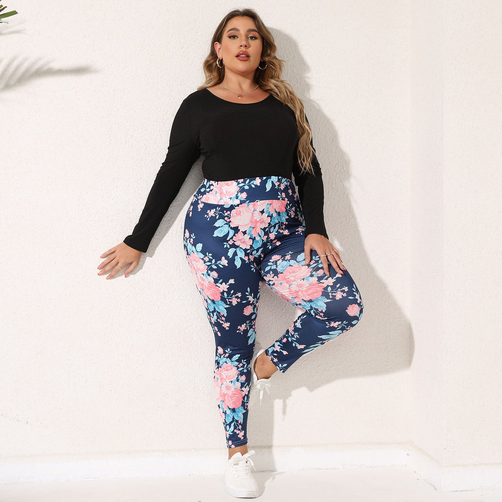Women's Floral Leggings