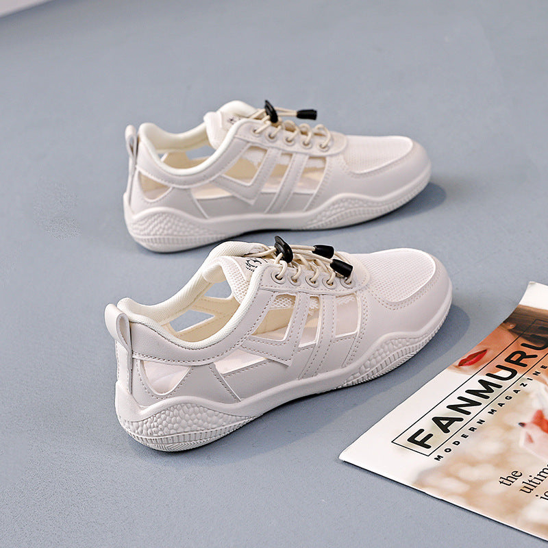 Women's Breathable Casual Sneakers with Innovative Lacing System