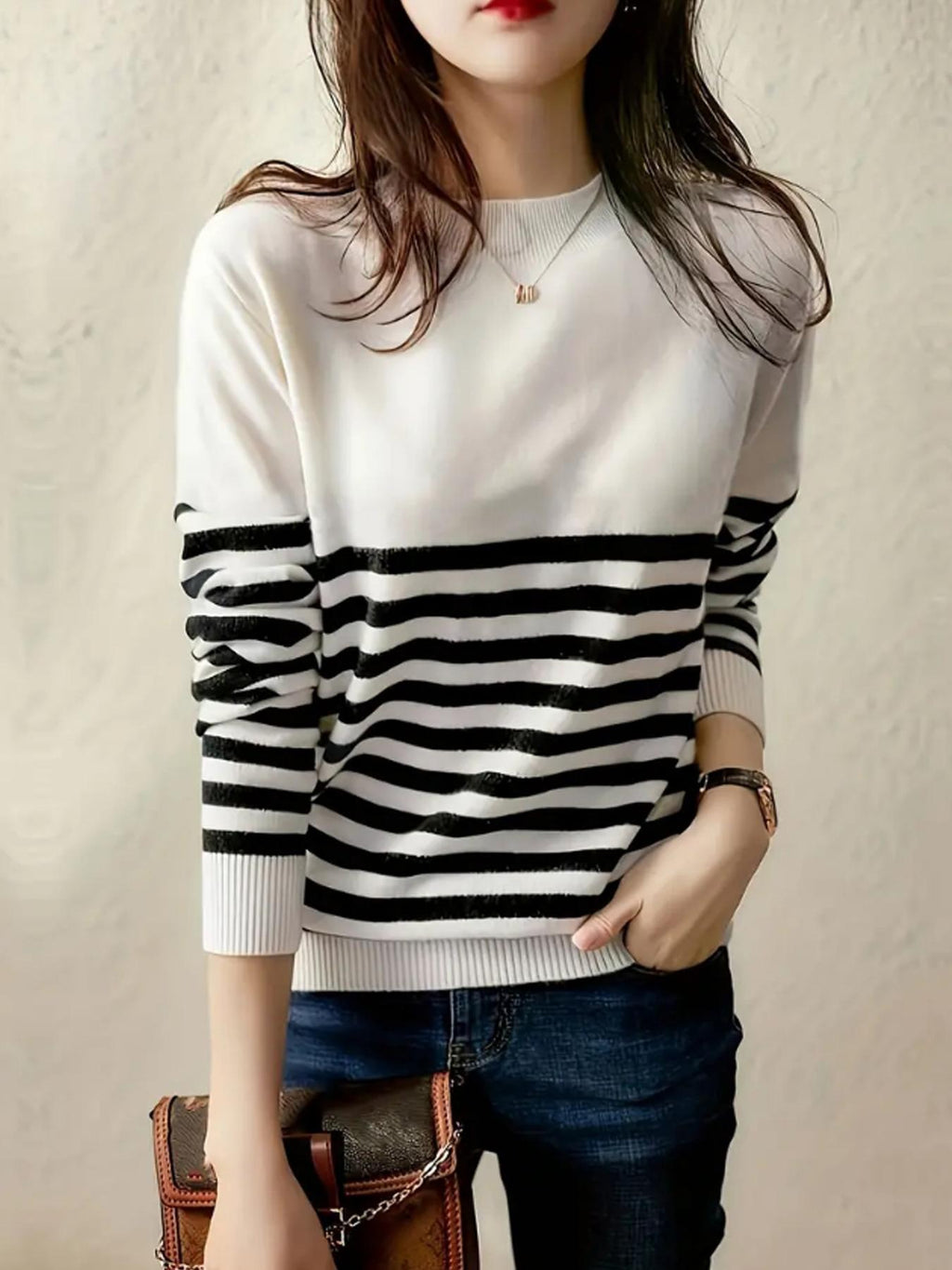 Women's Striped Sweater