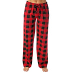 Women's Plaid Casual Pants
