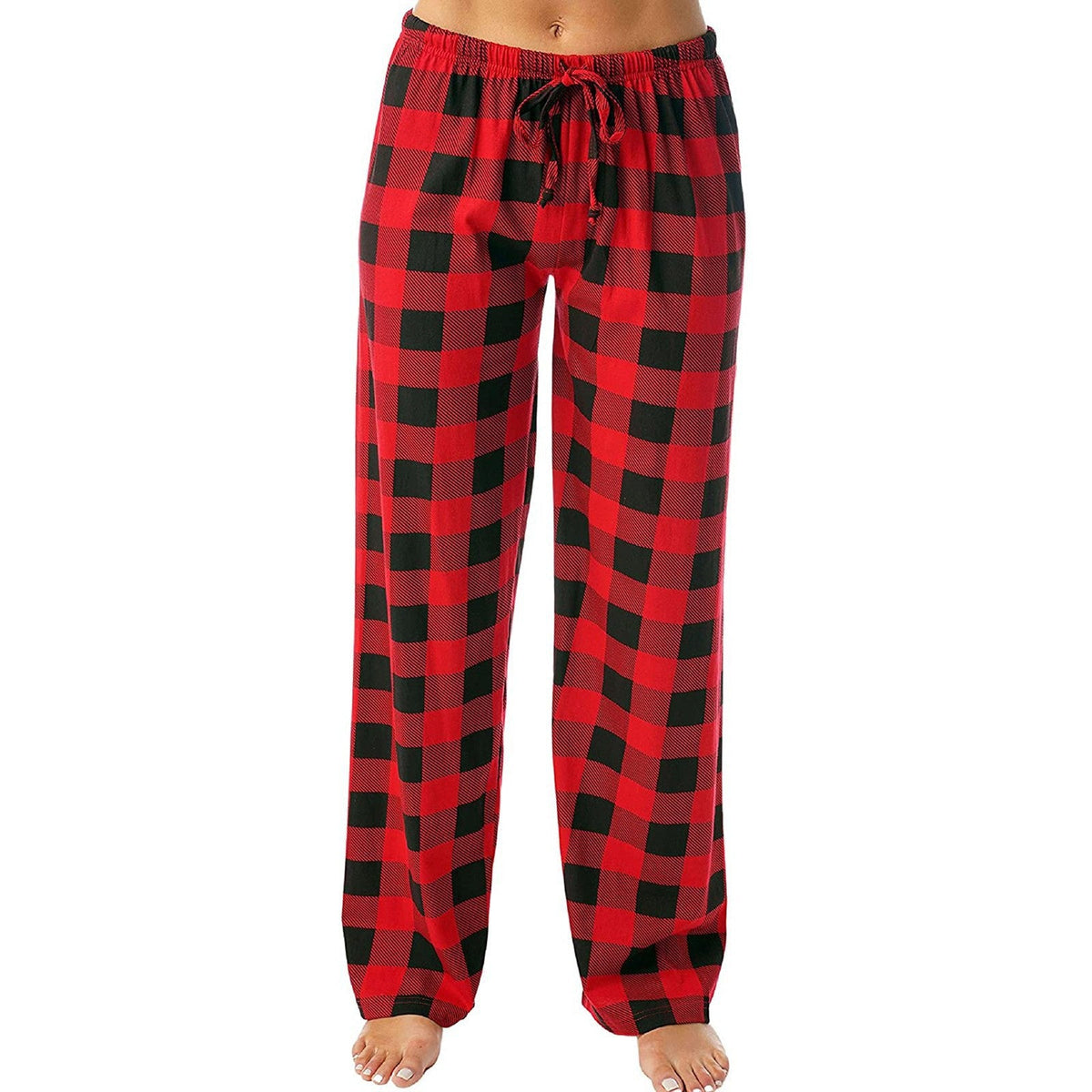 Women's Plaid Casual Pants