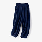 Women's Comfortable Loose Harem Pants with Elastic Waistband