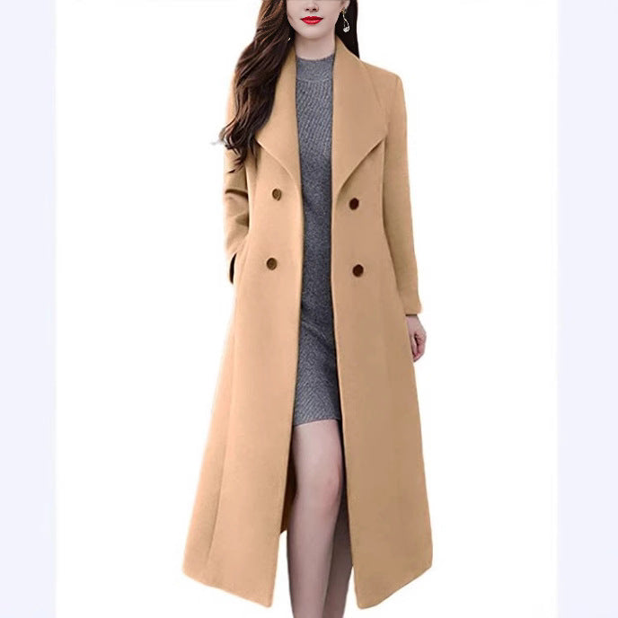 Women's Long Wool Coat