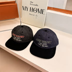 Men's Vintage-Inspired Embroidered Baseball Cap