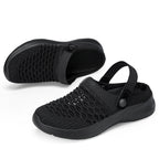 Women's Breathable Casual Clogs with Practical Heel Strap