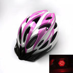 Mountain Bike Helmet with Integrated Safety Light