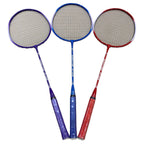 Kalsten Badminton Racket Set with Multicolored Rackets and Protective Cover
