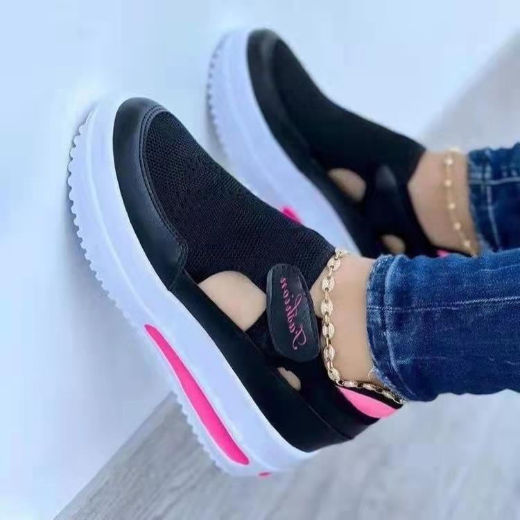 Women's Breathable Sneakers with Airy Inserts