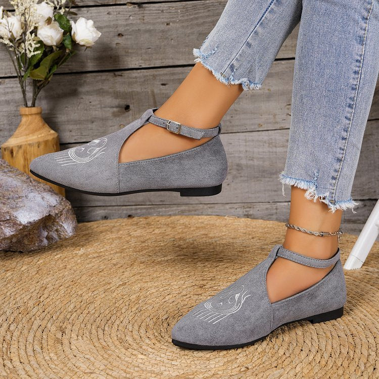 Boho-Style Women's Ballet Flats